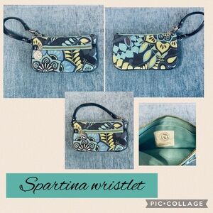 Spartina 449 Multicolor Floral Wristlet